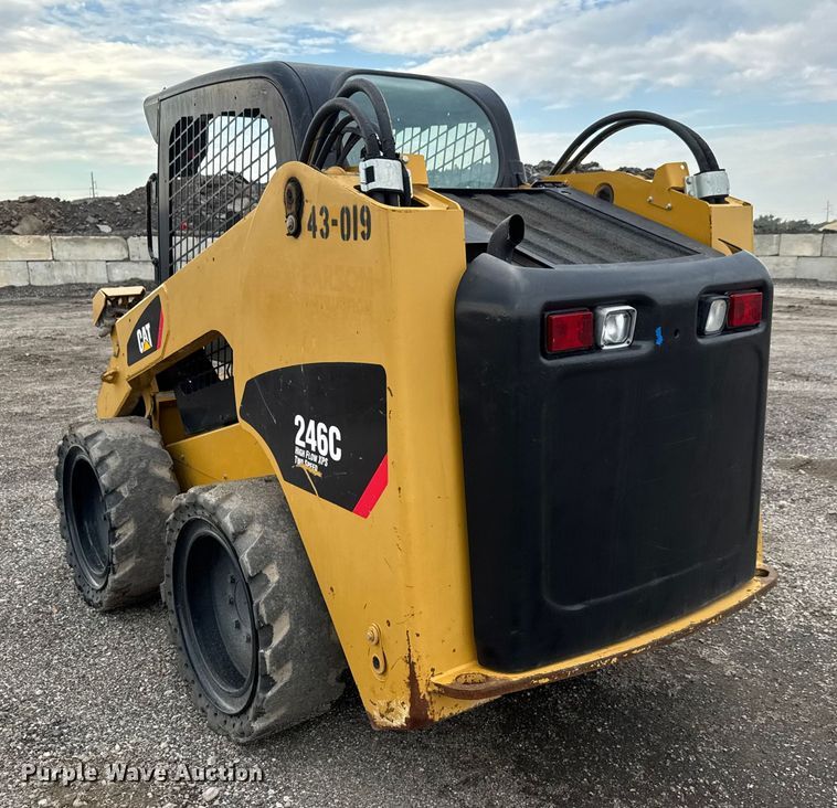 image for item EM8420 2011 Caterpillar 246C skid steer loader