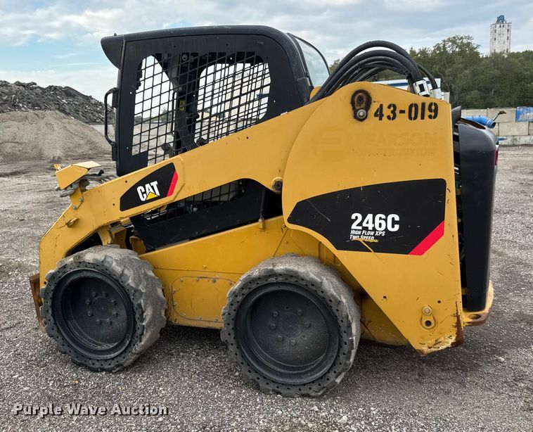 image for item EM8420 2011 Caterpillar 246C skid steer loader