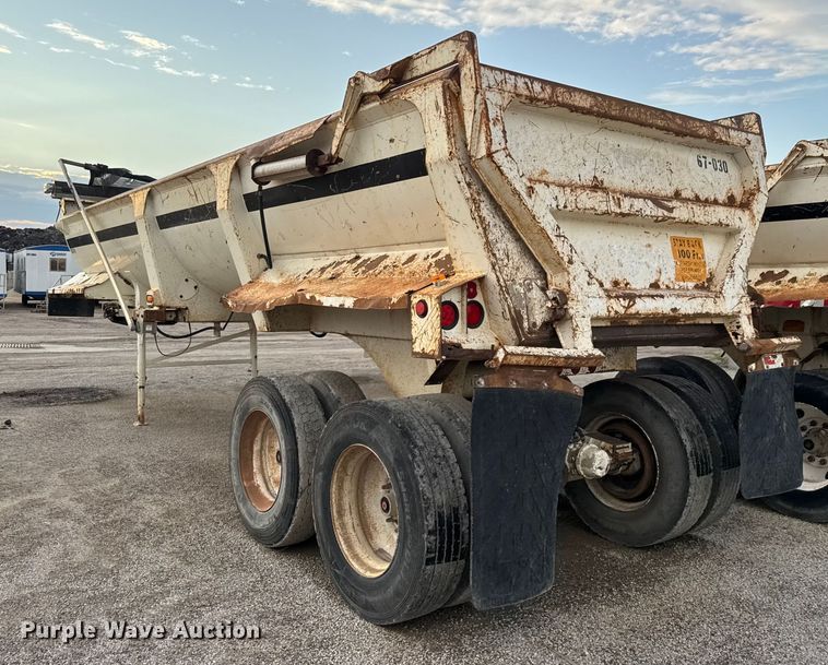 image for item EM8427 2007 Ranch ED24-30 end dump trailer