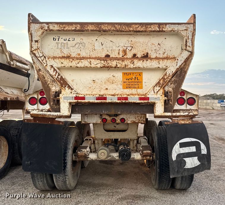 image for item EM8428 2007 Ranch ED24-30 end dump trailer