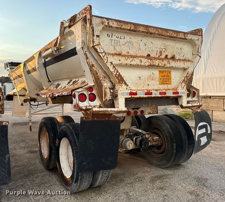 image for item EM8428 2007 Ranch ED24-30 end dump trailer