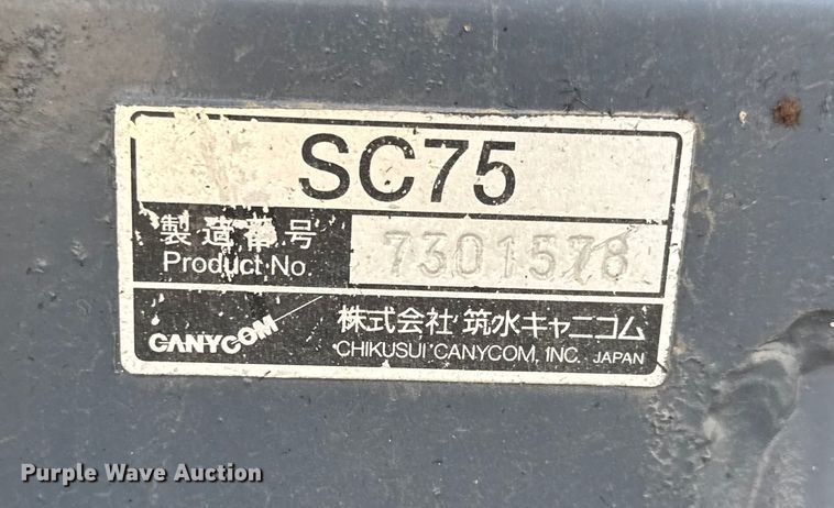 image for item EM8430 Canycom SC75 concrete buggy