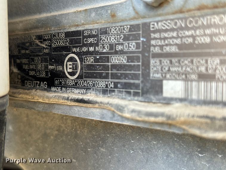 image for item EM8432 2009 International 7400 sewer jetter truck