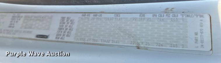 image for item EM8433 2012 Freightliner Business Class M2 hydrovac truck