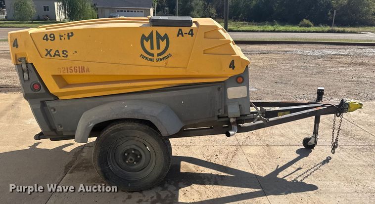 image for item EM8434 2012 Atlas Copco XAS 185 JD RSC air compressor