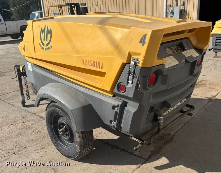 image for item EM8434 2012 Atlas Copco XAS 185 JD RSC air compressor