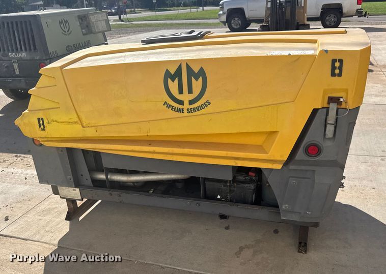 image for item EM8436 2010 Atlas Copco XAS 185 JD RSC air compressor