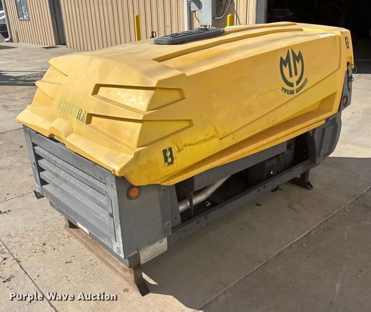 image for item EM8436 2010 Atlas Copco XAS 185 JD RSC air compressor