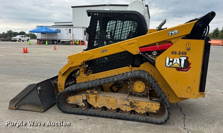 image for item EN0550 2021 Caterpillar 299D3 tracked skid steer loader