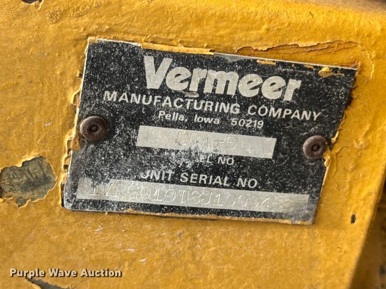 image for item EN0552 1988 Vermeer LM35 trencher