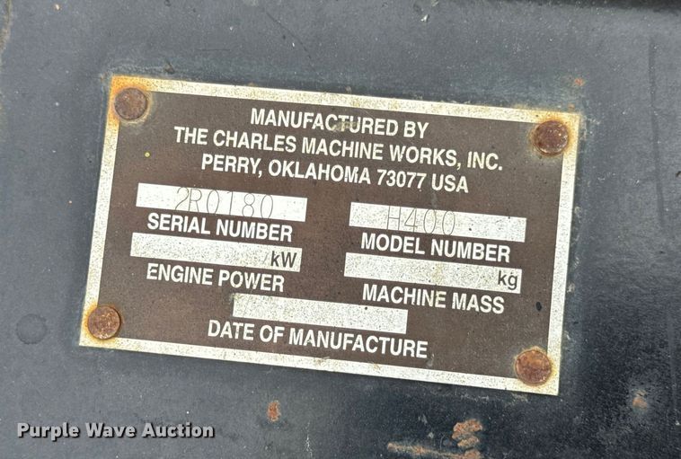 image for item EN0553 1998 Ditch Witch 410 SX trencher