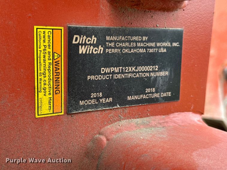image for item EN0555 2016 Ditch Witch RT55 rock saw