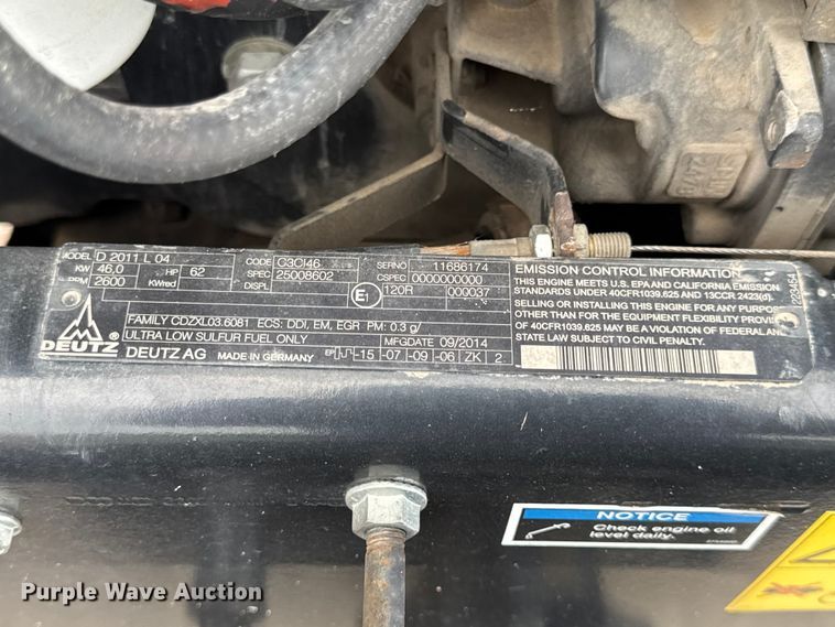 image for item EN0555 2016 Ditch Witch RT55 rock saw