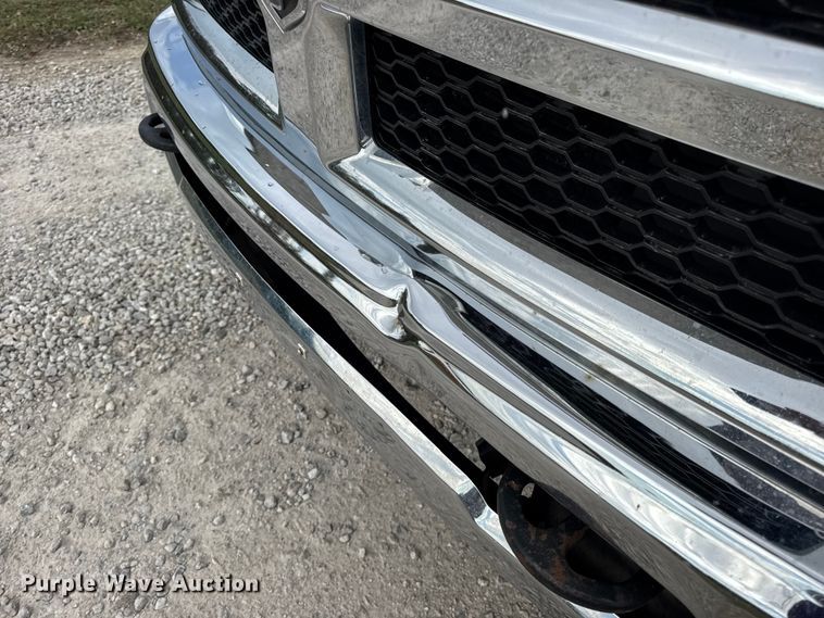 image for item EN0559 2015 RAM 2500 Crew Cab utility bed pickup truck