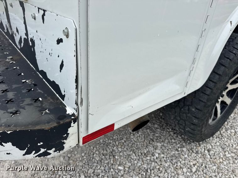 image for item EN0559 2015 RAM 2500 Crew Cab utility bed pickup truck