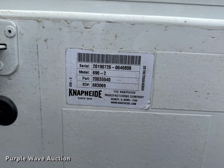 image for item EN0559 2015 RAM 2500 Crew Cab utility bed pickup truck