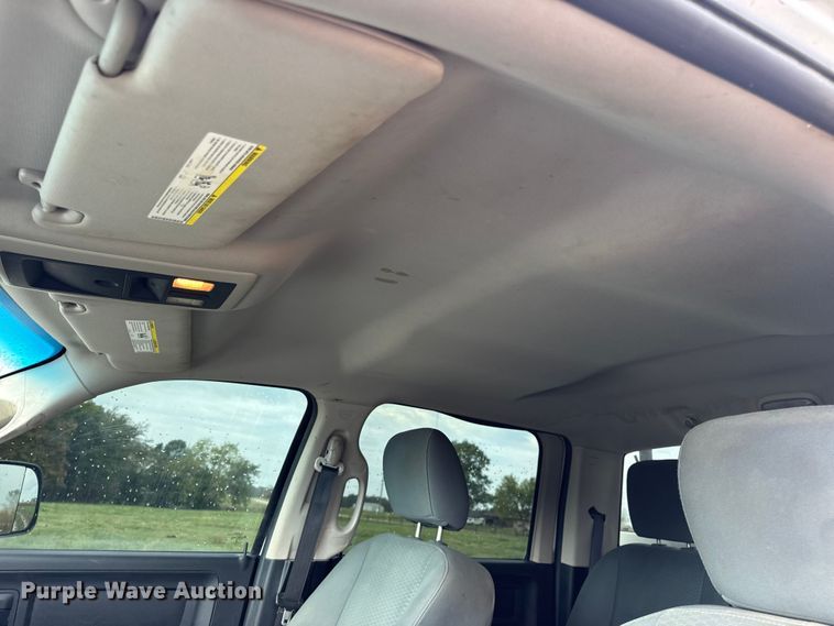 image for item EN0559 2015 RAM 2500 Crew Cab utility bed pickup truck