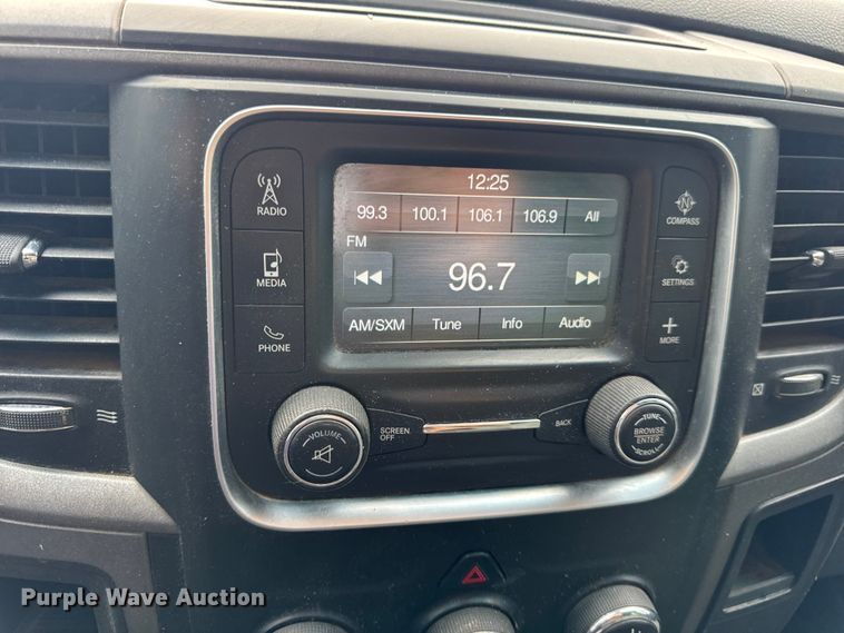 image for item EN0559 2015 RAM 2500 Crew Cab utility bed pickup truck