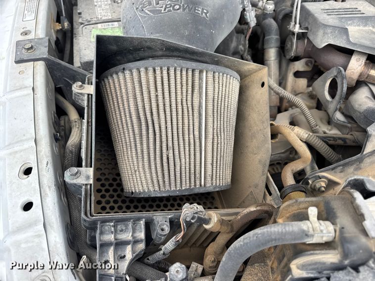 image for item EN0559 2015 RAM 2500 Crew Cab utility bed pickup truck