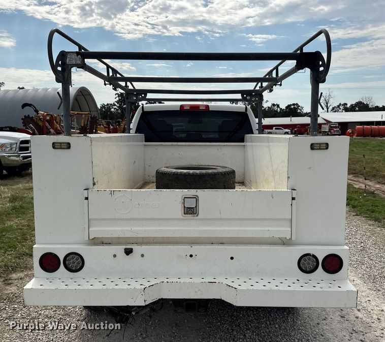 image for item EN0560 2017 RAM 2500 Crew Cab utility bed pickup truck