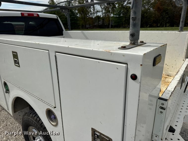 image for item EN0560 2017 RAM 2500 Crew Cab utility bed pickup truck