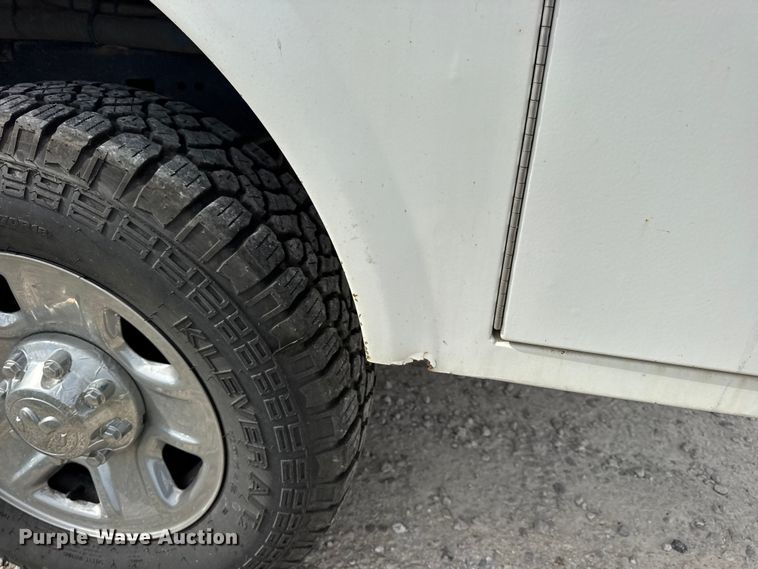 image for item EN0560 2017 RAM 2500 Crew Cab utility bed pickup truck