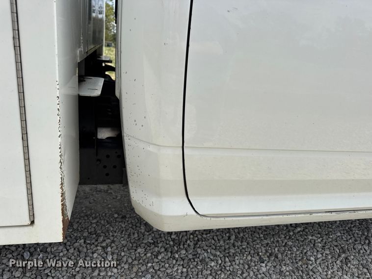 image for item EN0560 2017 RAM 2500 Crew Cab utility bed pickup truck