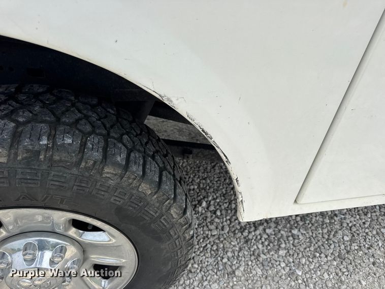 image for item EN0560 2017 RAM 2500 Crew Cab utility bed pickup truck