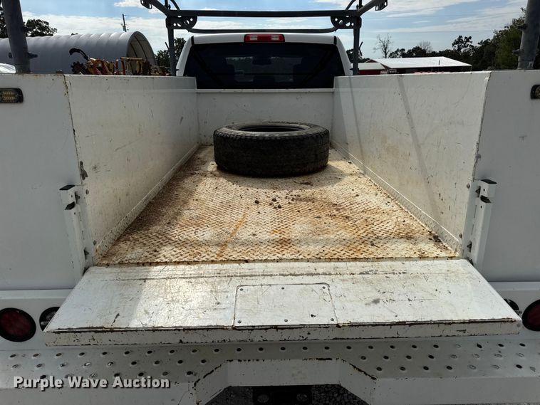 image for item EN0560 2017 RAM 2500 Crew Cab utility bed pickup truck