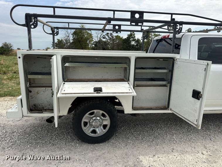 image for item EN0560 2017 RAM 2500 Crew Cab utility bed pickup truck