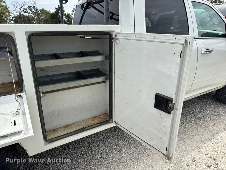 image for item EN0560 2017 RAM 2500 Crew Cab utility bed pickup truck