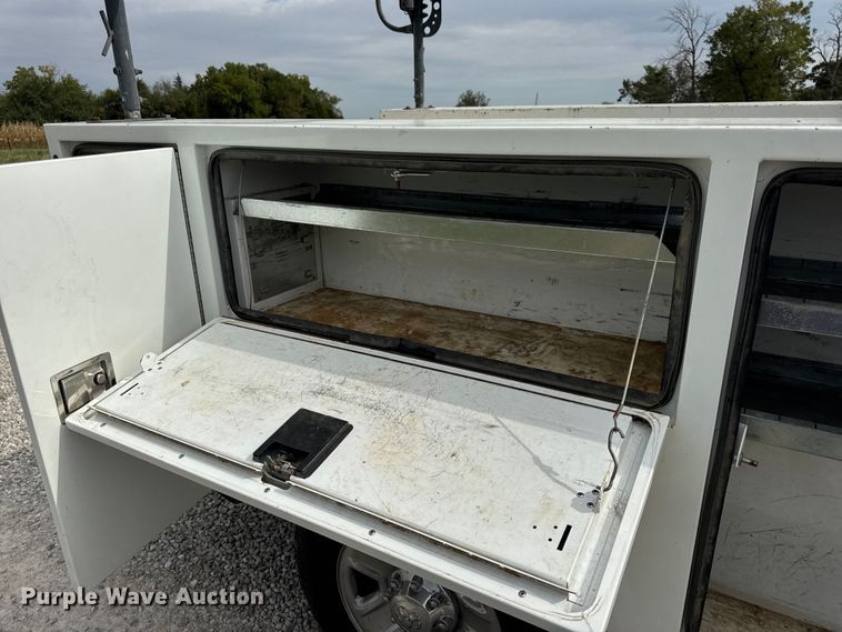 image for item EN0560 2017 RAM 2500 Crew Cab utility bed pickup truck