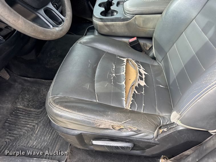 image for item EN0560 2017 RAM 2500 Crew Cab utility bed pickup truck