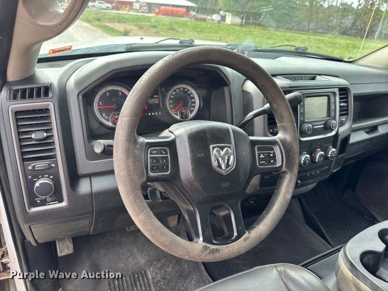 image for item EN0560 2017 RAM 2500 Crew Cab utility bed pickup truck