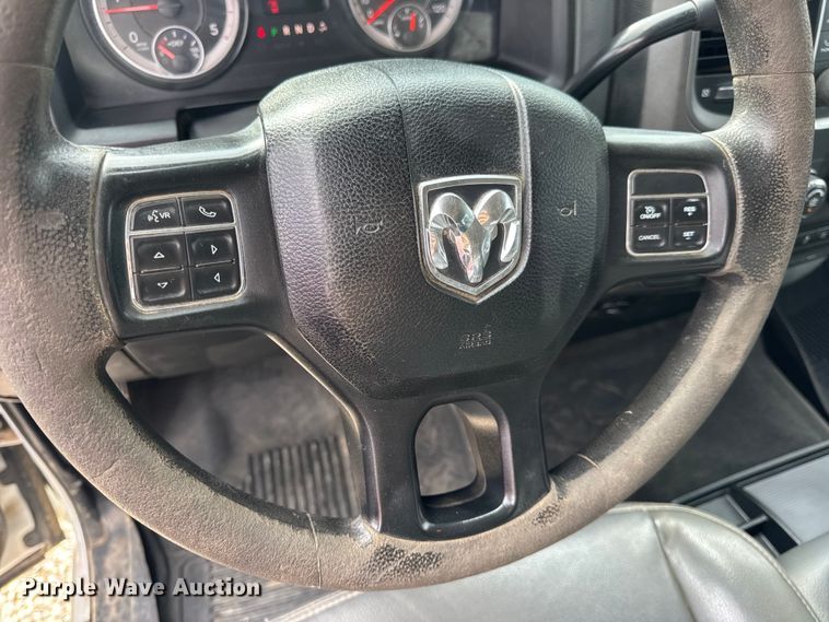 image for item EN0560 2017 RAM 2500 Crew Cab utility bed pickup truck