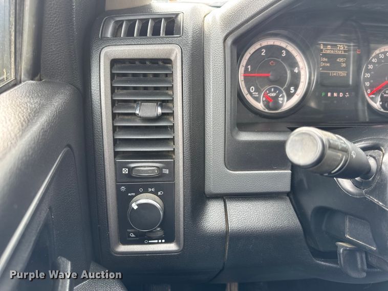 image for item EN0560 2017 RAM 2500 Crew Cab utility bed pickup truck