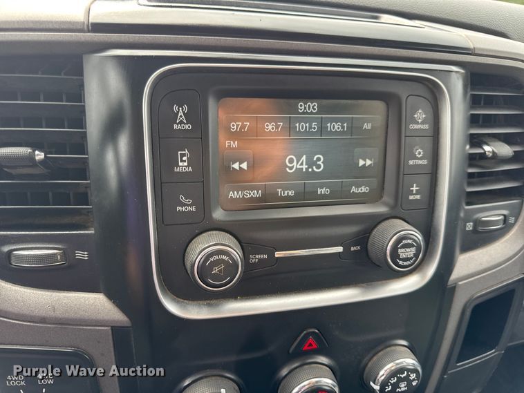 image for item EN0560 2017 RAM 2500 Crew Cab utility bed pickup truck