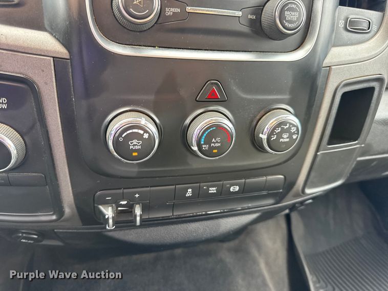 image for item EN0560 2017 RAM 2500 Crew Cab utility bed pickup truck