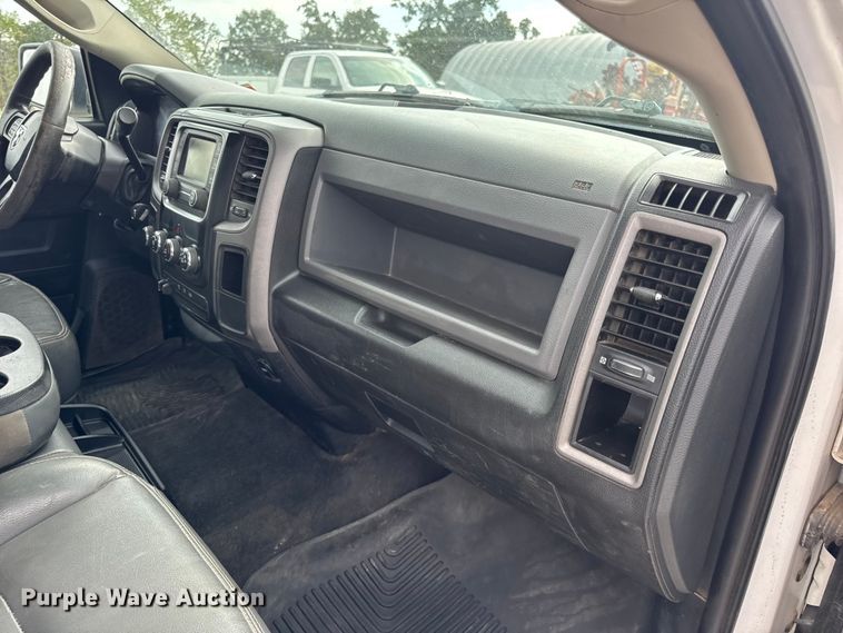 image for item EN0560 2017 RAM 2500 Crew Cab utility bed pickup truck