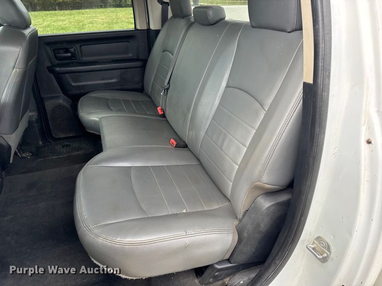 image for item EN0560 2017 RAM 2500 Crew Cab utility bed pickup truck