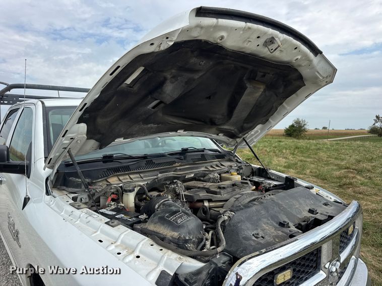 image for item EN0560 2017 RAM 2500 Crew Cab utility bed pickup truck