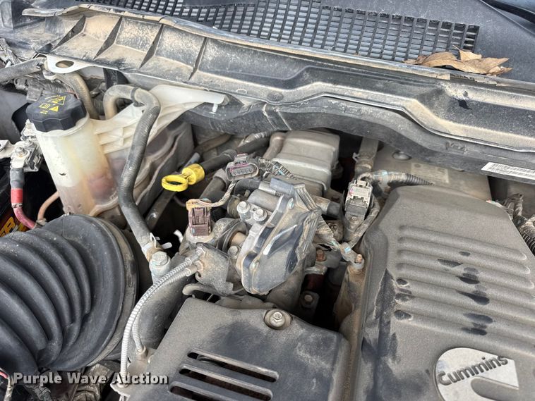 image for item EN0560 2017 RAM 2500 Crew Cab utility bed pickup truck