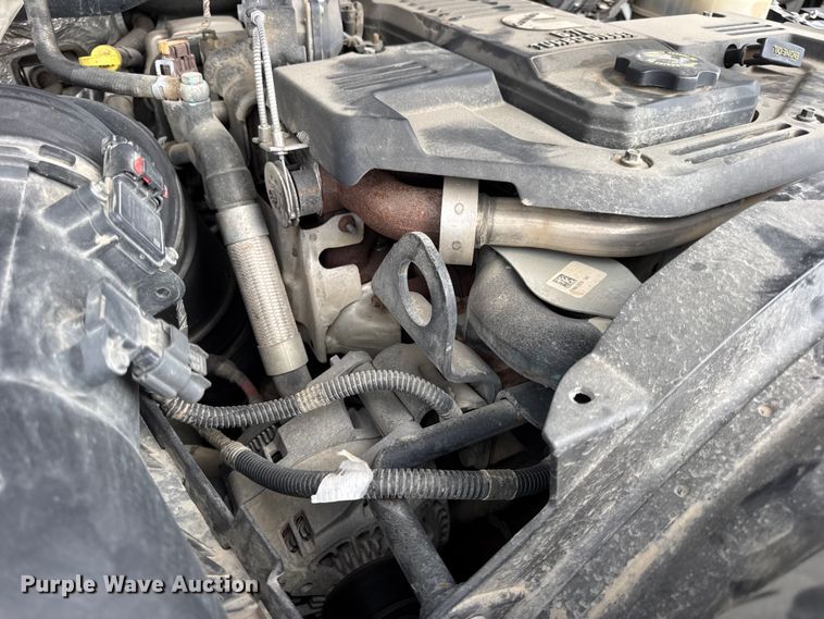 image for item EN0560 2017 RAM 2500 Crew Cab utility bed pickup truck