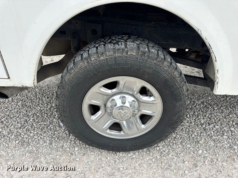 image for item EN0560 2017 RAM 2500 Crew Cab utility bed pickup truck