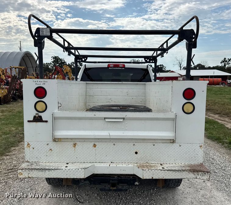 image for item EN0563 2016 RAM 2500 Crew Cab utility bed pickup truck