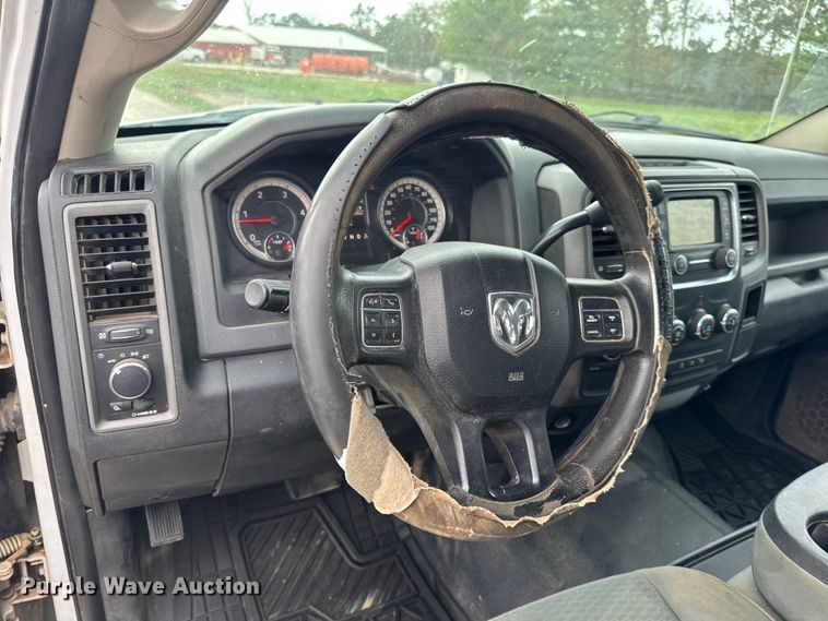 image for item EN0563 2016 RAM 2500 Crew Cab utility bed pickup truck