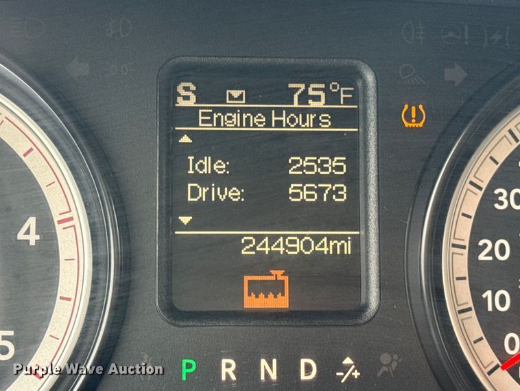 image for item EN0563 2016 RAM 2500 Crew Cab utility bed pickup truck