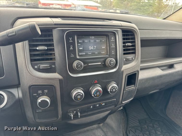 image for item EN0563 2016 RAM 2500 Crew Cab utility bed pickup truck