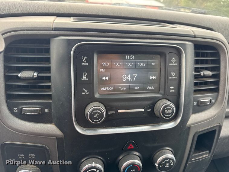 image for item EN0563 2016 RAM 2500 Crew Cab utility bed pickup truck