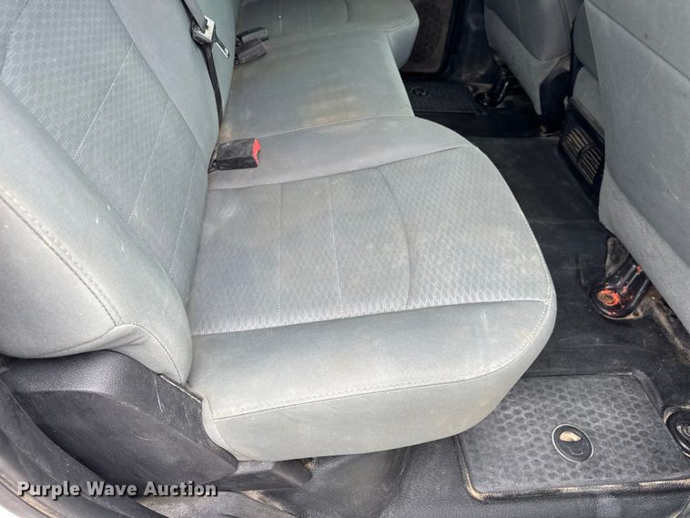 image for item EN0563 2016 RAM 2500 Crew Cab utility bed pickup truck